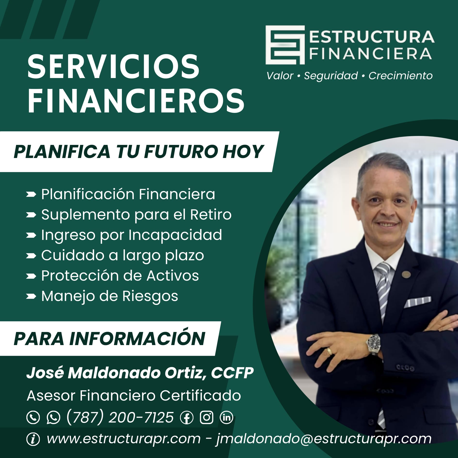 Servicios financieros de Estructura Financiera